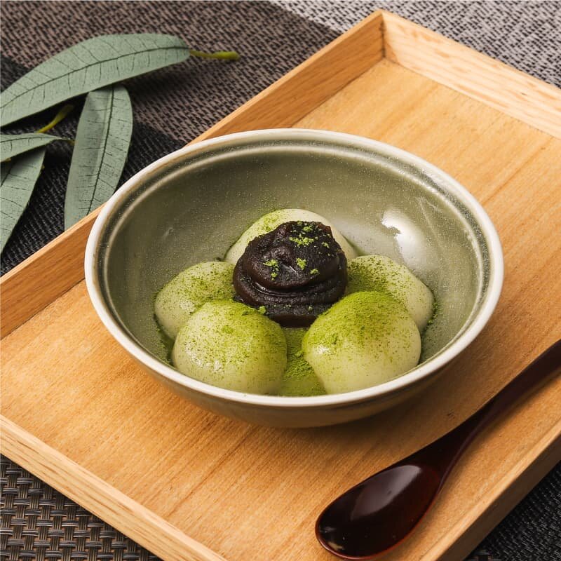 抹茶白玉だんご詳細写真