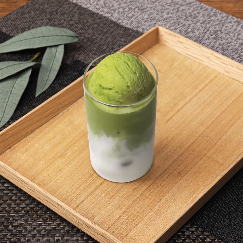 抹茶フロートラテ詳細写真