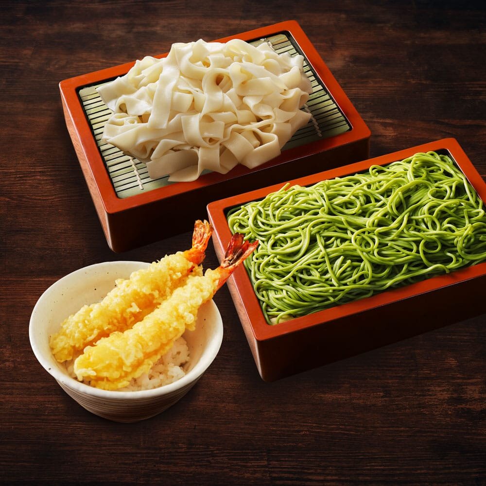 茶そば＆うどん 海老天丼セット詳細写真